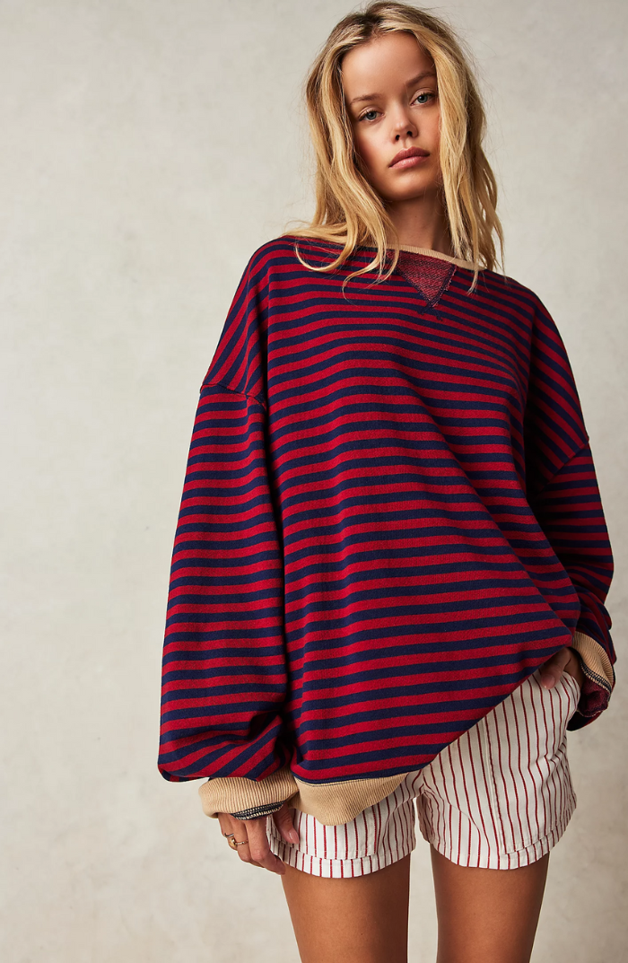 Isolde® | Striped oversized sweater