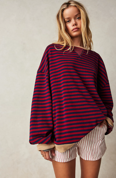 Isolde® | Striped oversized sweater