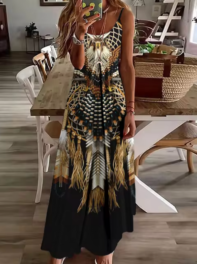 Brina® | Vintage Bohemian Maxi Dresses