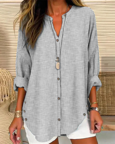 Nélida® | The casualness, loosely cut striped blouse