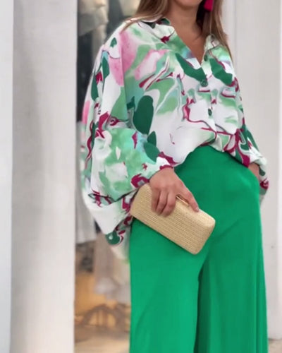 Andrea® | Liz shirt and trousers set