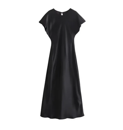 Daniela® | Elegantes Satin Midi Dresses