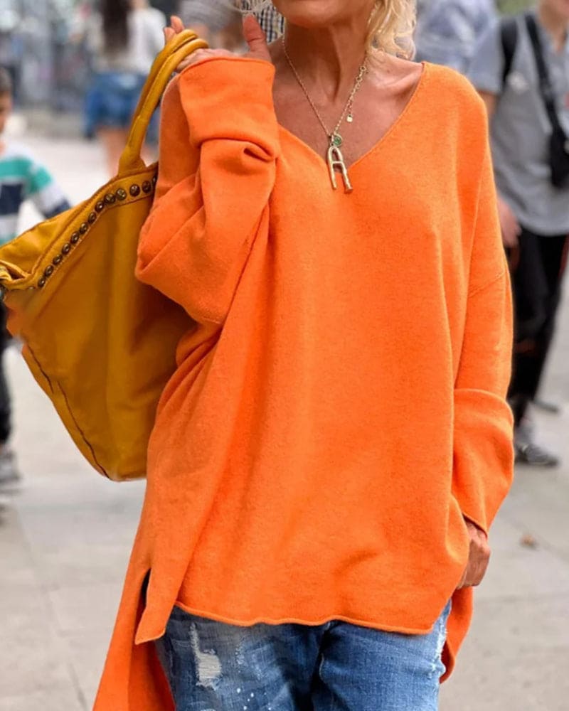 Bruske® | Blouse With A V-Neck
