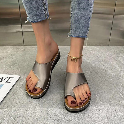 Polixena® | Elegant Leather Sandals For Women