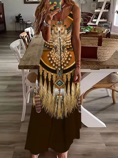 Brina® | Vintage Bohemian Maxi Dresses