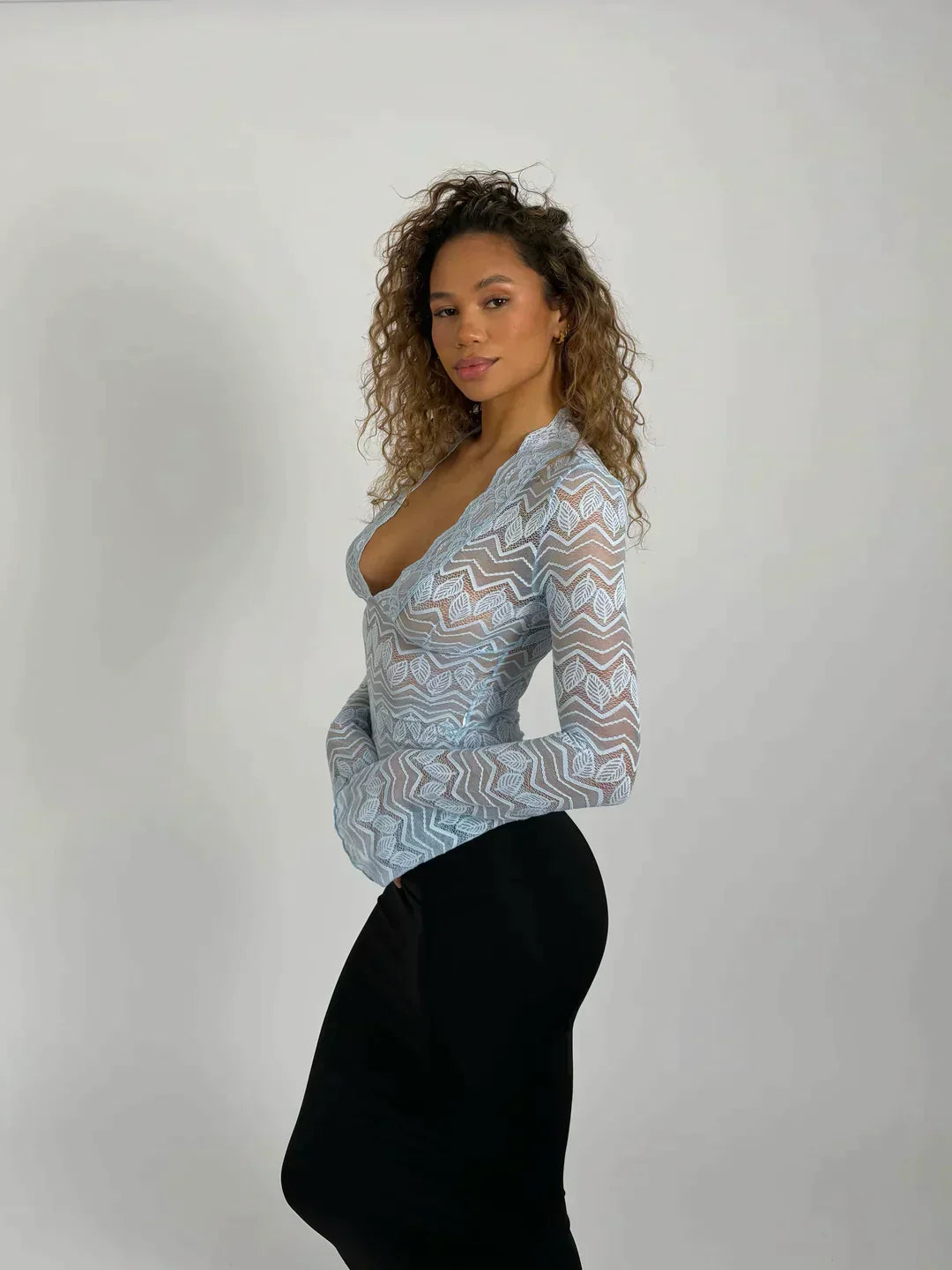 Vittoria® | Modern Fashion Lace Top Blouse