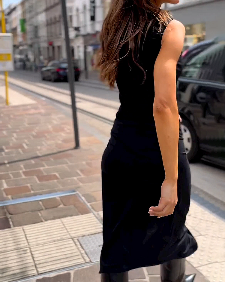 Luzia® | Long sleeveless dress