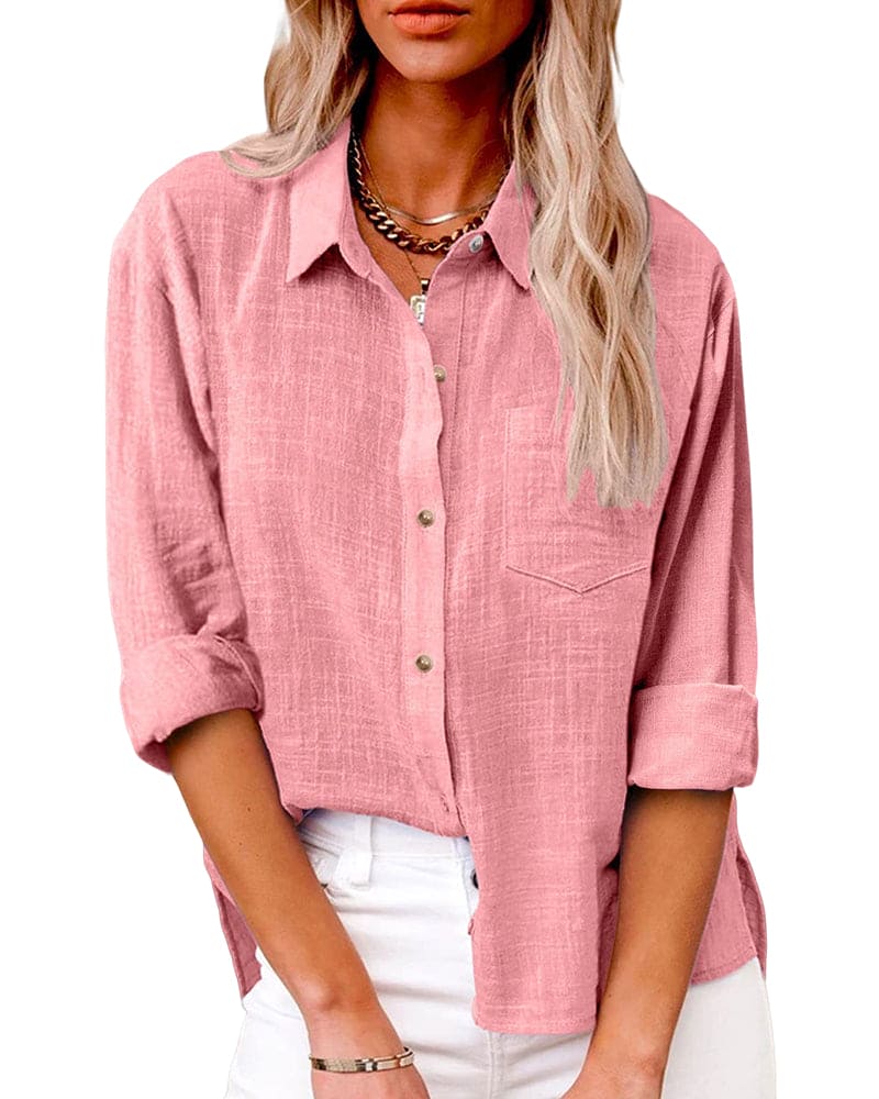 Madison® | Chic Long-Sleeved Button-Down Blouse