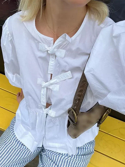 Alarissa® | Women'S Elegant Peplum Blouse, Baggy Fit And Stylish