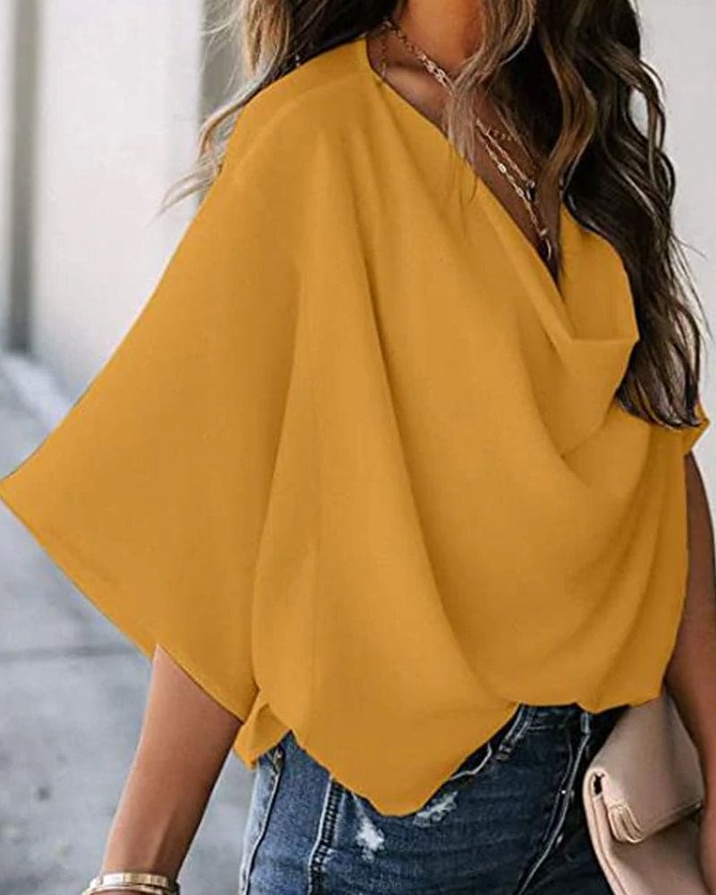 Greta® | Casual Women'S Blouse With V-Neck