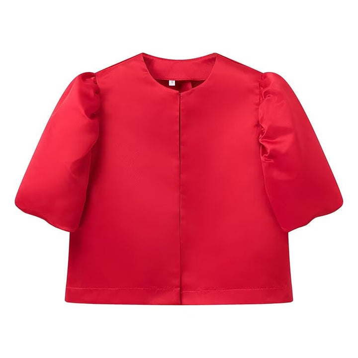 Fernanda® | Elegant Blouse With Puff Sleeves For Women