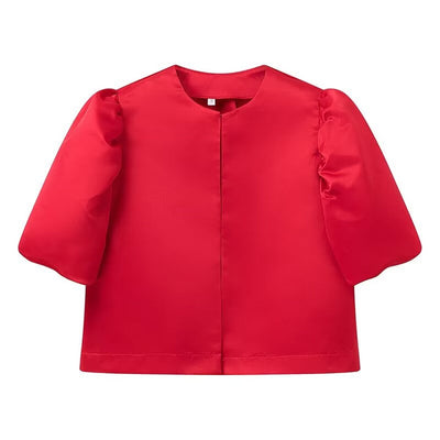 Fernanda® | Elegant Blouse With Puff Sleeves For Women