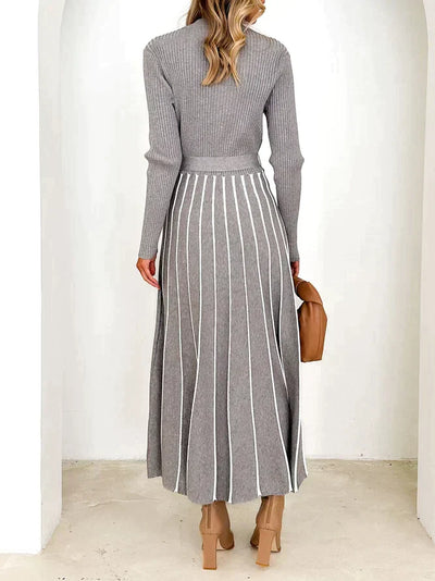 Iliana® | Long Sleeved Midi Dresses