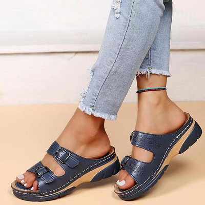 Nicoletta® | Orthopedic Leather Sandals