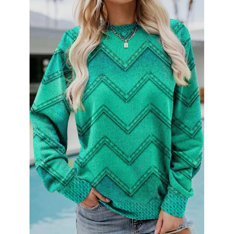 Katia® | Geometric casual sweatshirt
