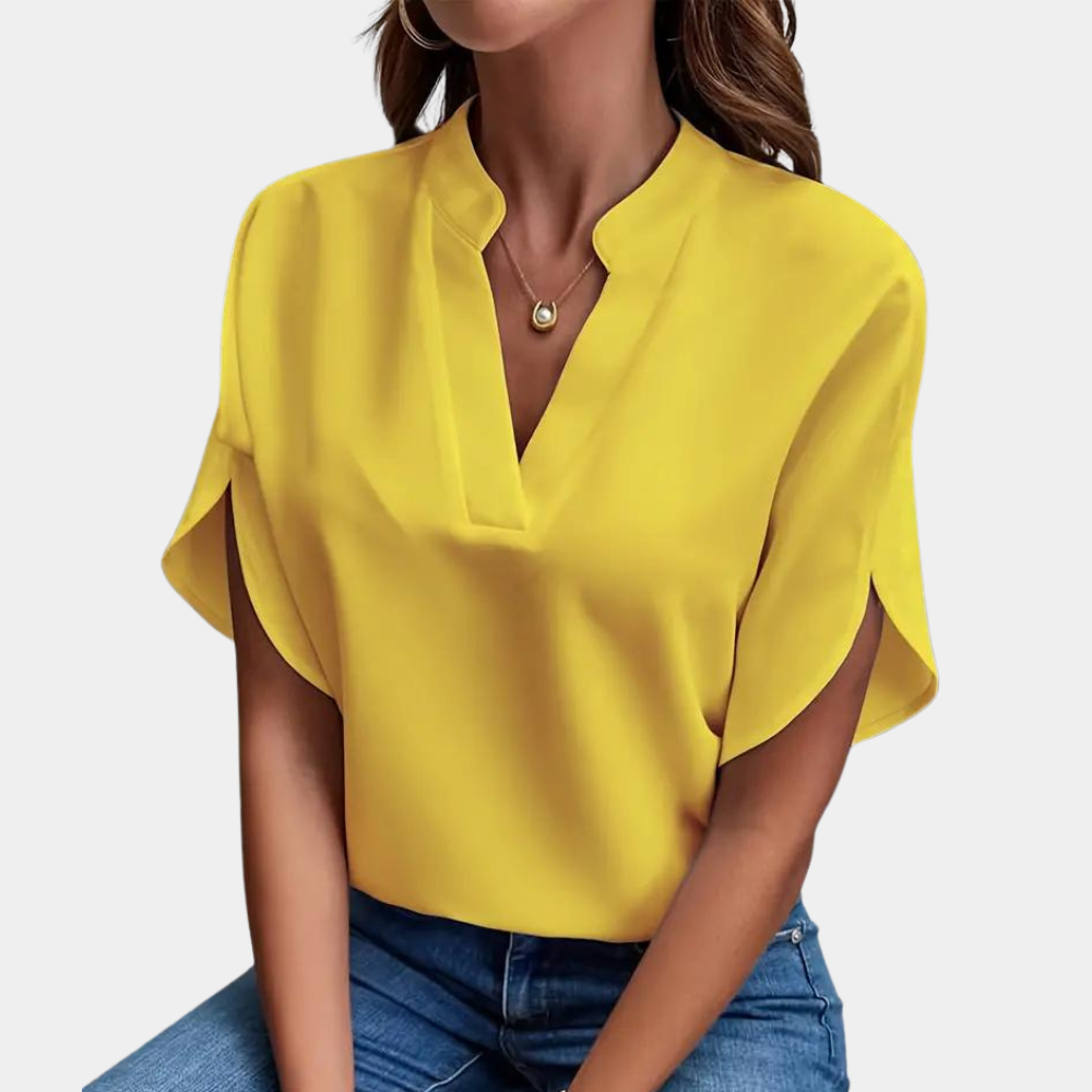 Madison® | Elegant short-sleeved blouse for women