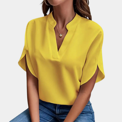 Madison® | Elegant short-sleeved blouse for women