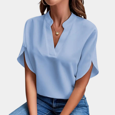 Madison® | Elegant short-sleeved blouse for women