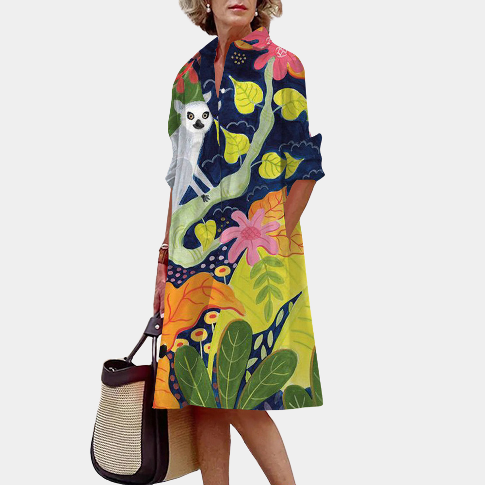 Adriana® | Elegant Shirt Dress