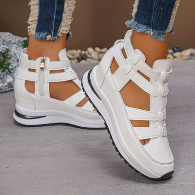 Juana® | Comfortable lightweight women's wedge sandals with zipper