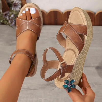 Laura® | Elegant Wedge Sandals For Women