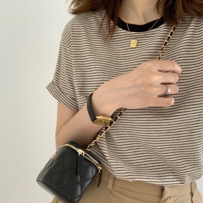 Angela® | Chloé Thin Stripes T-shirt