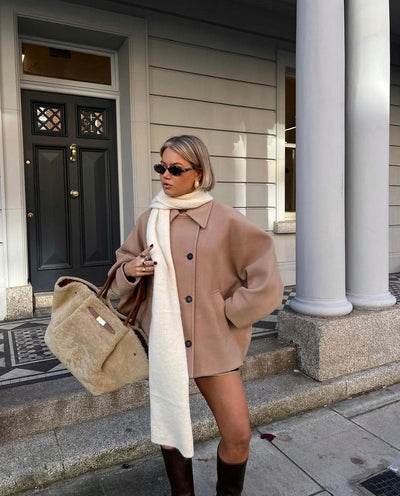 Eulalia® | Oversized wool coat