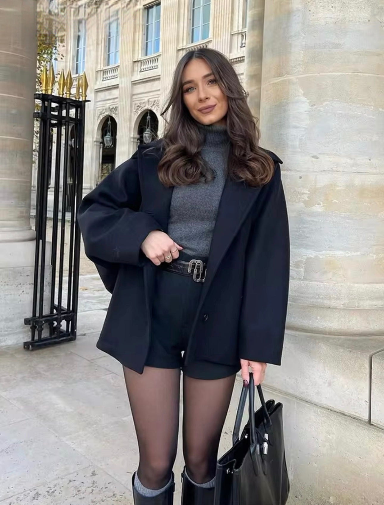 Eulalia® | Oversized wool coat