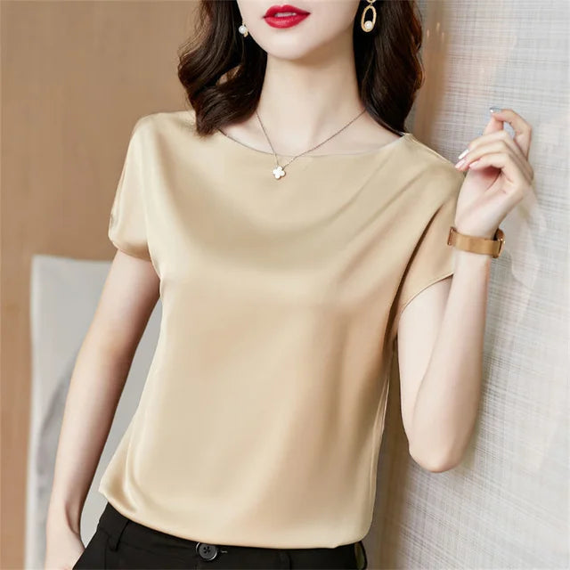Ailsa® | Women'S Stylish Satin Blouse