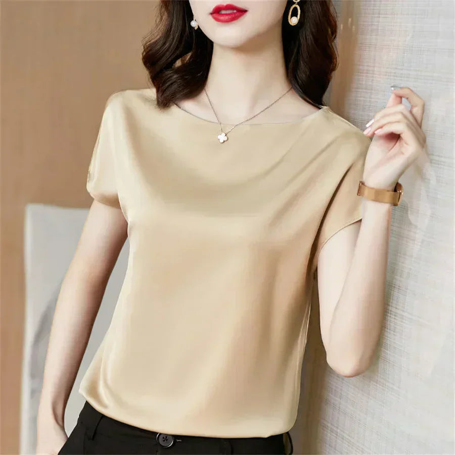 Ailsa® | Women'S Stylish Satin Blouse