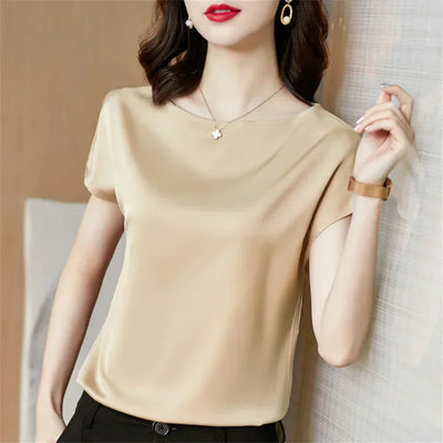 Ailsa® | Women'S Stylish Satin Blouse
