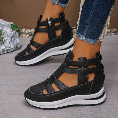 Juana® | Comfortable lightweight women's wedge sandals with zipper
