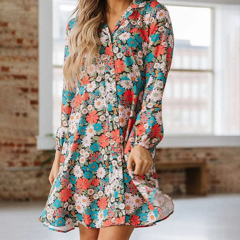 Angela® | Shirt Dress With Floral Print