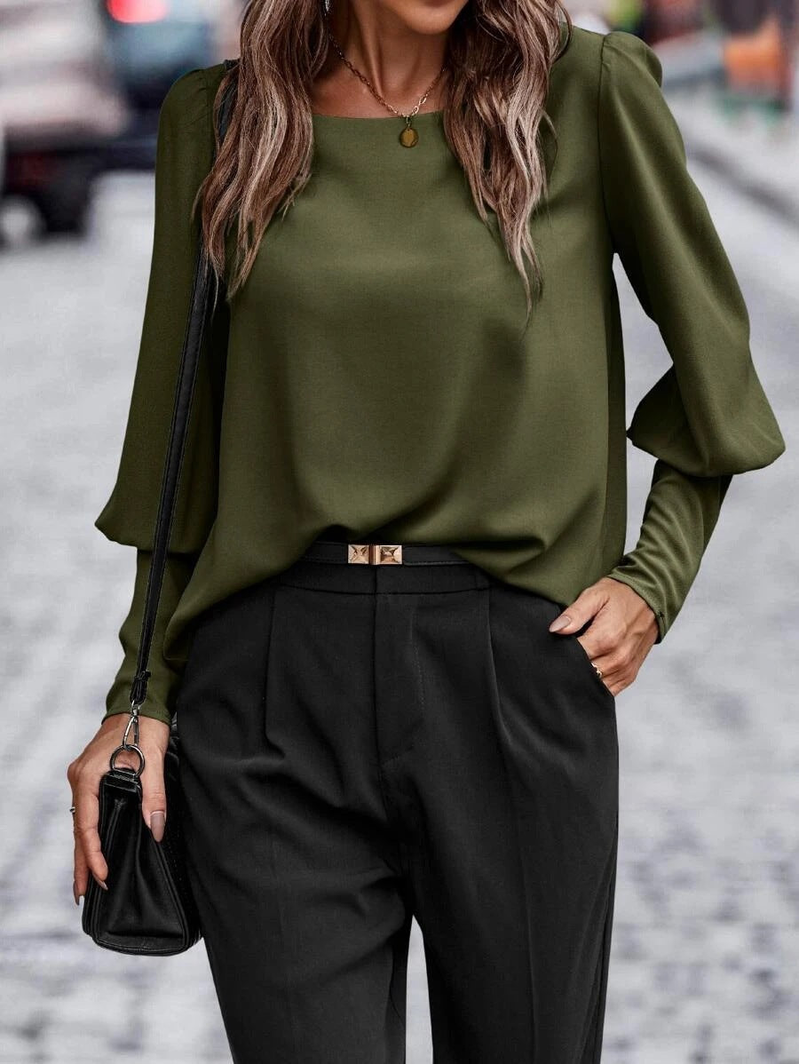 Yolaina® | Long-Sleeved Blouse Long-Sleeved Shirt