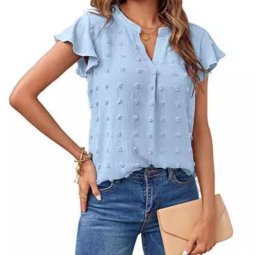 Amelina® | Women'S Sleeveless Blouse V-Neck