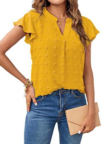 Amelina® | Women'S Sleeveless Blouse V-Neck
