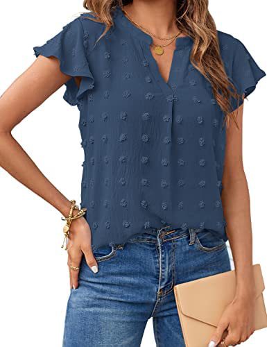 Amelina® | Women'S Sleeveless Blouse V-Neck