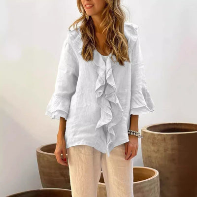 Alfhild® | Stylish Ruffle Blouse