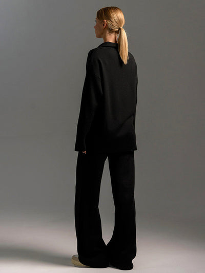 Victoria® | Women's long-sleeved polo shirt and trousers