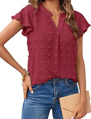 Amelina® | Women'S Sleeveless Blouse V-Neck