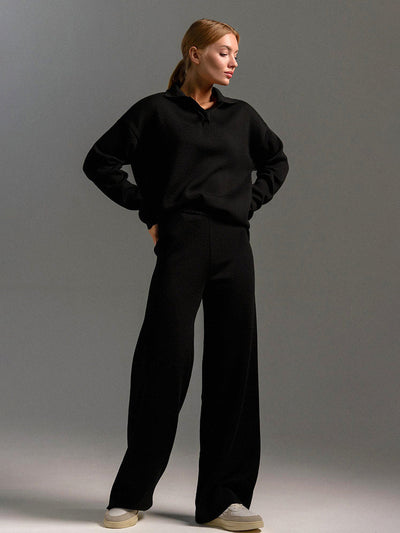 Victoria® | Women's long-sleeved polo shirt and trousers
