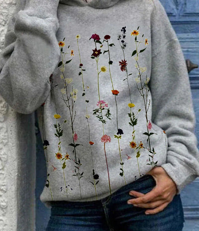 Eugenia® | Sweat with a floral cap for women