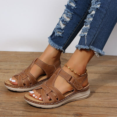 Belén® | Orthopedic hiking sandals women platform outdoor comfort