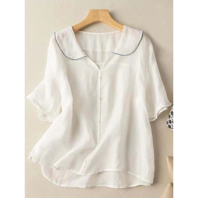 Alejandra® | Women'S V Neck Button Down Shirt
