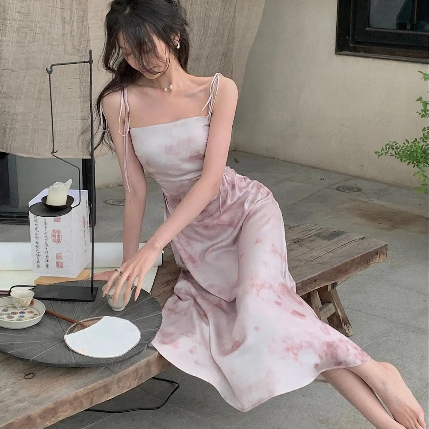 Eugenia® | Mid-length satin dresses for women