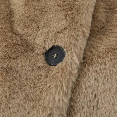 Guadalupe® | Long faux fur coat