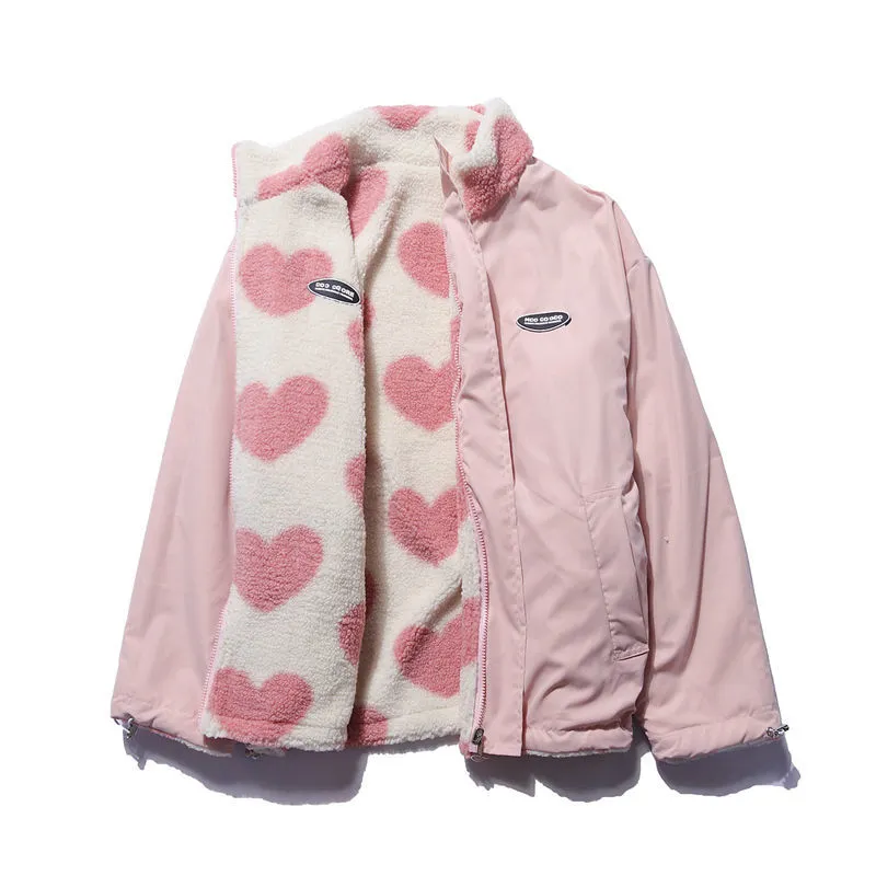 Carys® | Double sided heart coat