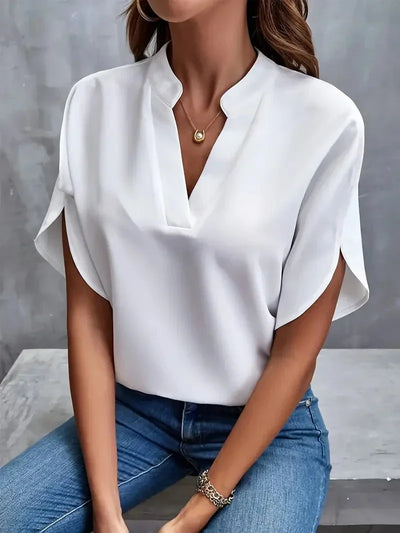 Xaviera® | Ortrud Luxurious Women'S Elegant Chiffon Blouse