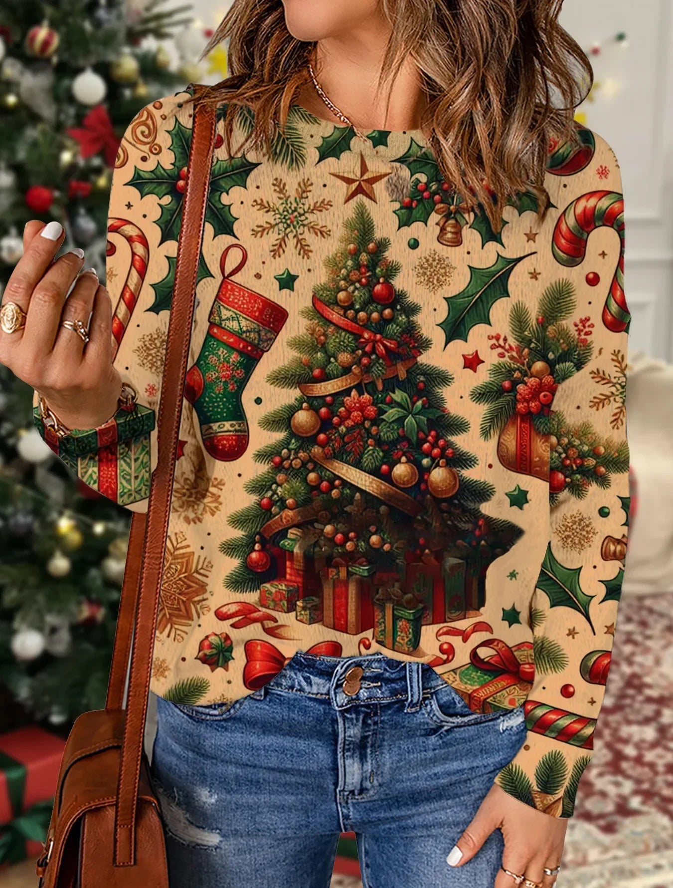 Madelief® | Crew neck Christmas sweater