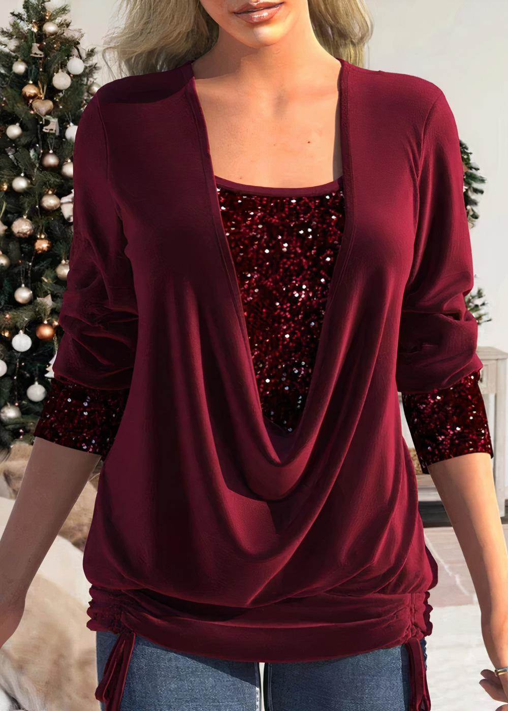 Angel® | The Glamor Sophistication Of Glittering Blouses